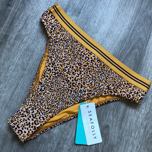 Seafolly• Spirit Animal High Rise Bikini Pant - Picture 2 of 12